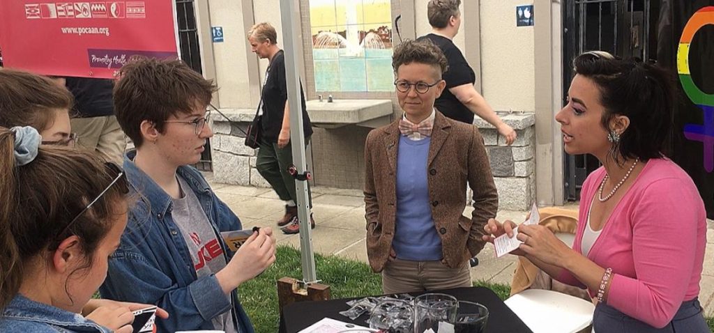 QueerDoc and QCards at Trans Pride